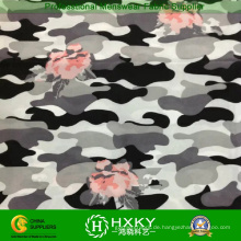 Blume kombiniert Camouflage Polyester bedruckt Chiffon Stoff